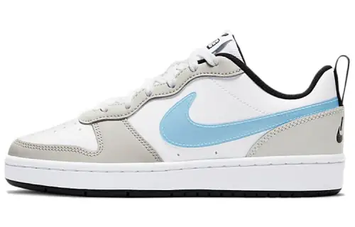 Nike Court Borough Low 2 'Blue Brown White' GS