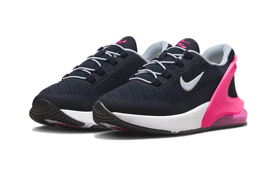 Детские кроссовки Nike Air Max 270 (черно-розовые) — Чёрныйрозовый — фото 5