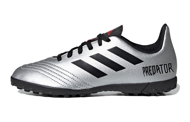 Кроссовки adidas Predator 19.4 TF J (серо-черные)