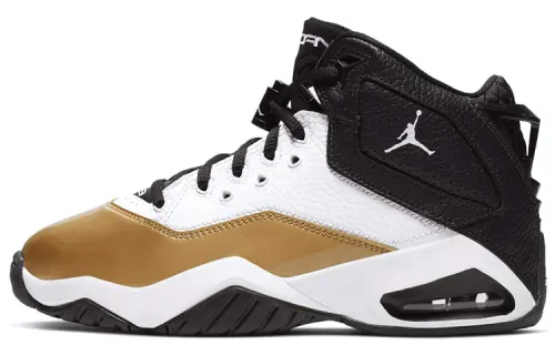 Air Jordan B'Loyal 'White Black Gold' GS
