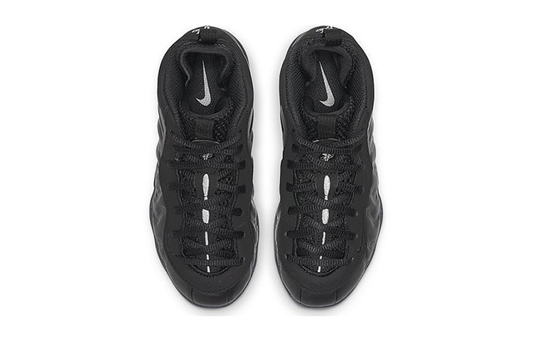 Детские кроссовки Nike NikeFoamposite One Little (черный) — Чёрный — фото 5