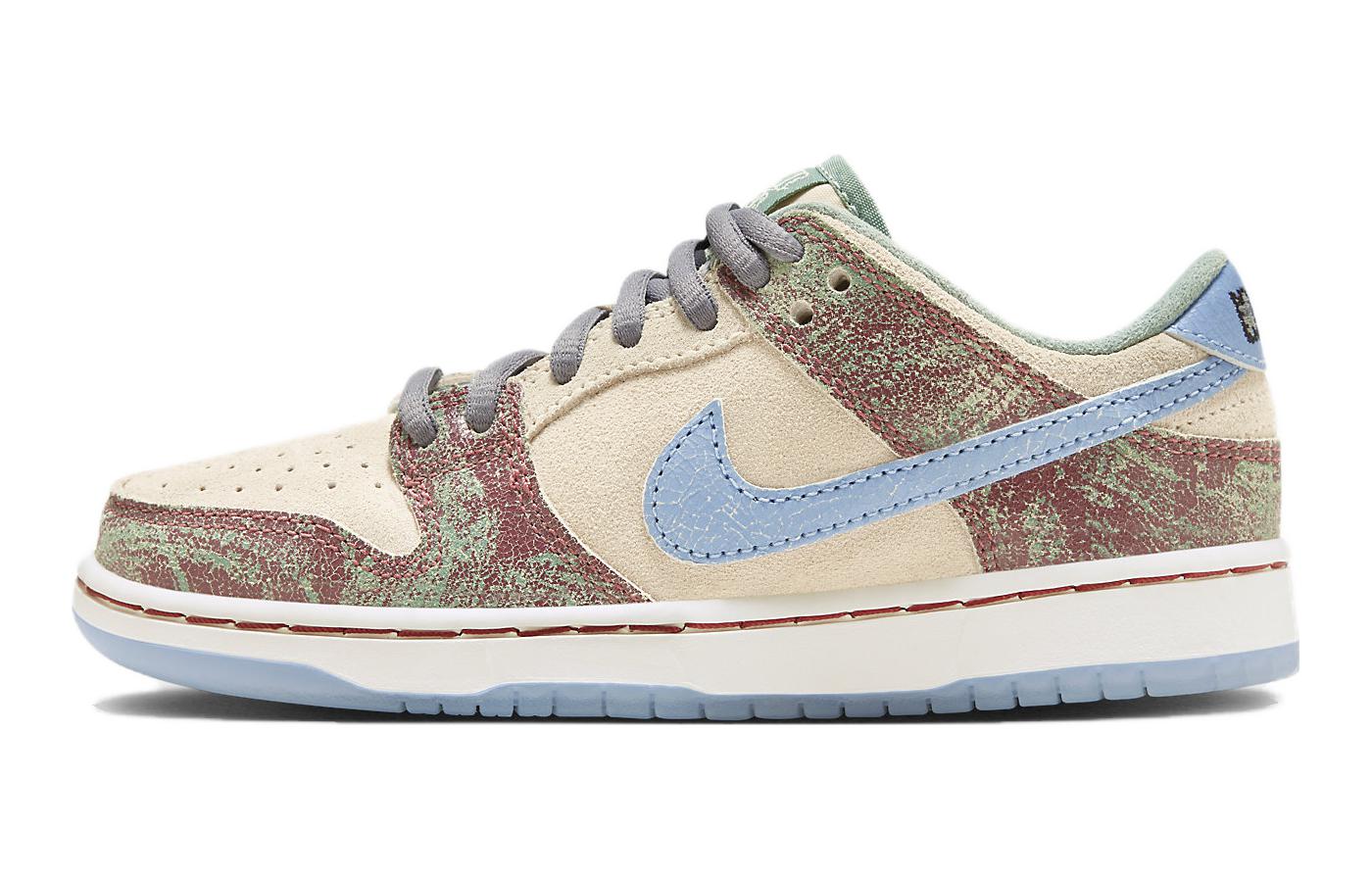 Кеды Nike Nike Dunk SB (бежево-белые)