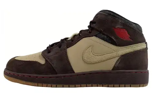 Jordan 1 Mid Premium Baroque Brown GS