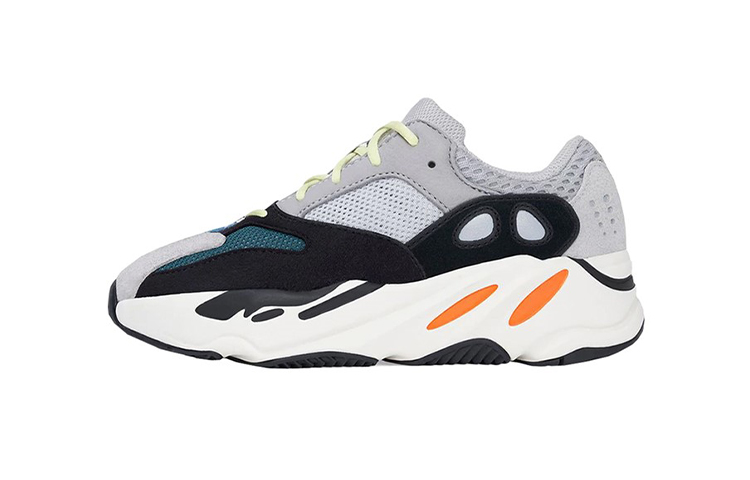 Кроссовки adidas originals Yeezy boost 700 Wave Runner (бело-серые)