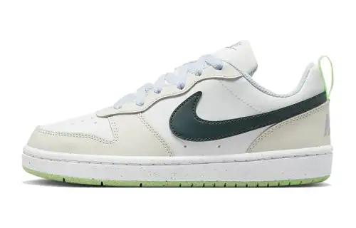 Nike Court Borough Leather Low top Skateboard Shoes White Unisex