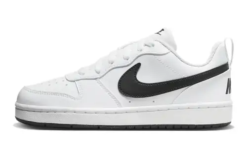 Nike Court Borough Low White Black GS