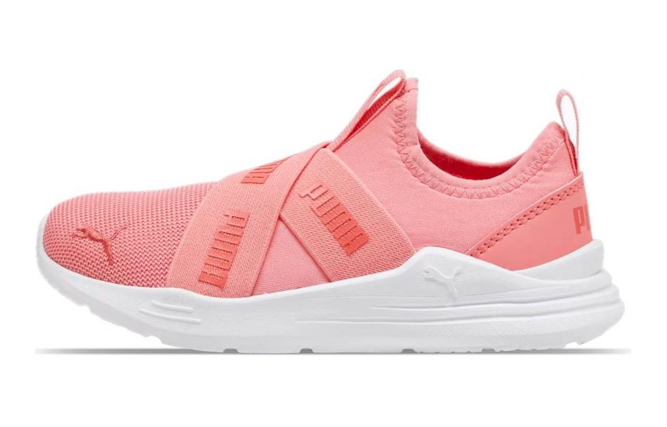 Детские кроссовки PUMA PUMAWired Run Run Slip (розовый / белый)