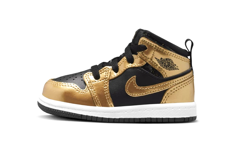 Кеды Jordan Jordan Air Jordan 1 (черно-желтые)