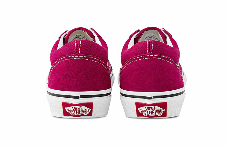 Кеды Vans Old Skool (малиновый) — фото 3