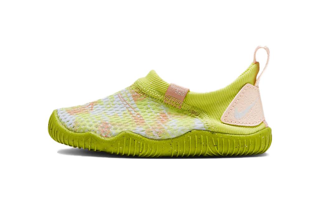 Детские кроссовки Nike Aqua Sock 360 (зелено-розовые)