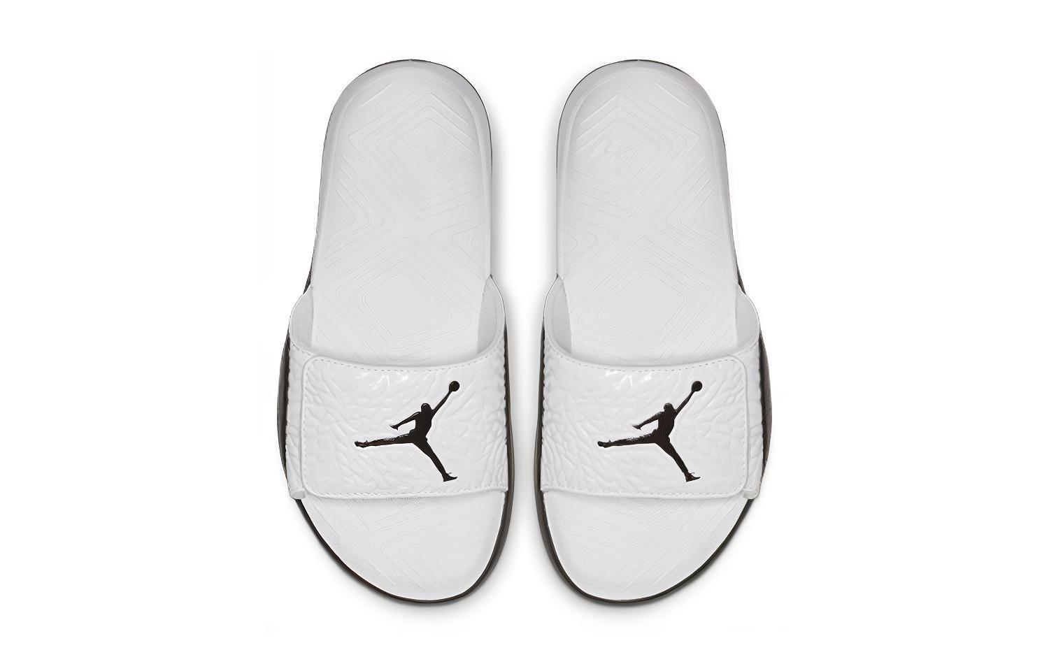 Шлепанцы Jordan JordanHydro 7 V2 GS (серо-черные) — фото 3