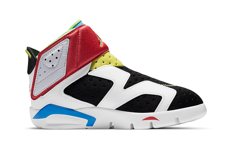 Кеды Jordan Air Jordan 6 (бело-красно-синие) — фото 3