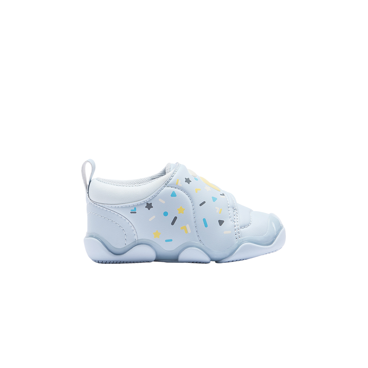 Детские кроссовки Fila KIDS AMORE (сине-белые) — 芭蕾蓝/奶白色 — фото 2
