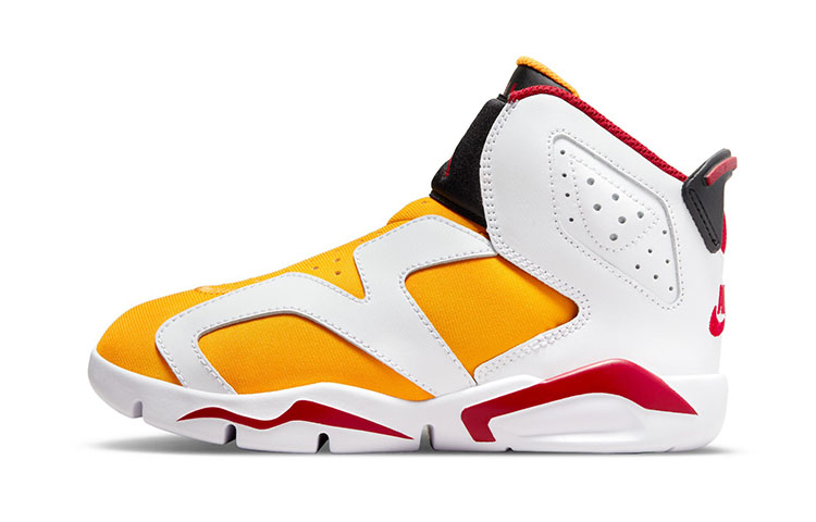 Кроссовки Jordan Air Jordan 6 (бело-желтые)
