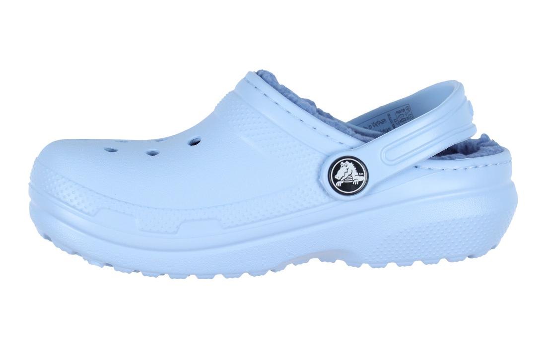 Детские сабо Crocs Classic Lined Clog K (синие)