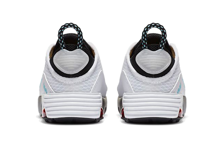 Детские кроссовки Nike Air Max 2090 (бело-желтые) — фото 7