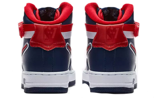 Кеды Nike NikeAir Force 1 GS (красныйсиний) — фото 5