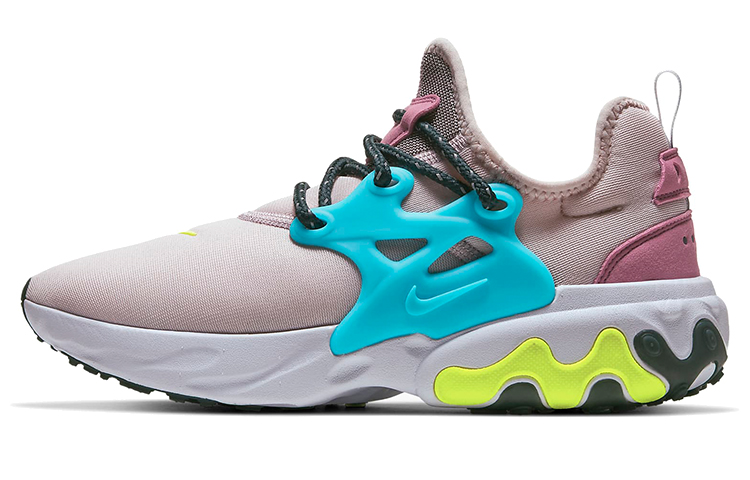 Кроссовки Nike NikeReact Presto (розово-сине-желтые)