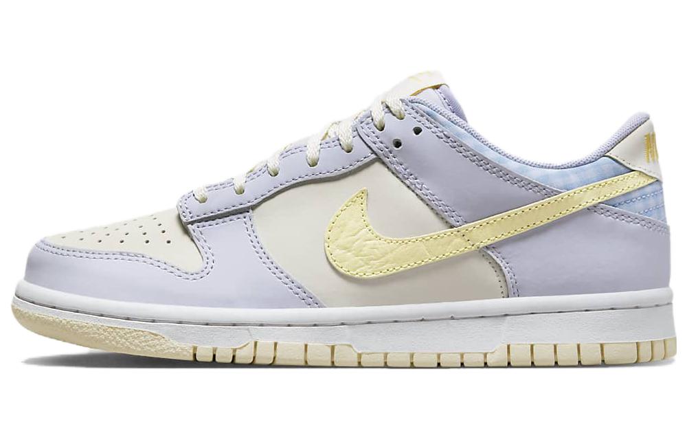Кроссовки Nike Dunk SE "Easter" GS (фиолетово-белые)