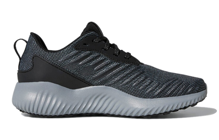 Кроссовки adidas Alphabounce Rc J (черно-серые) — фото 2