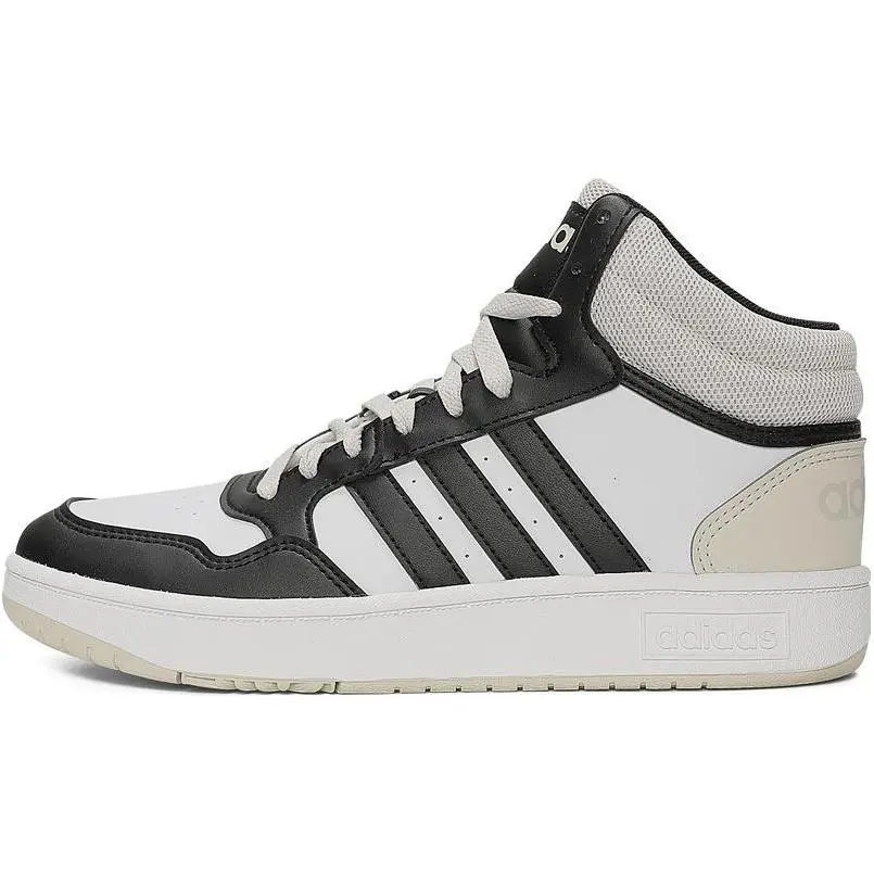 Adidas Hoops 3.0 Mid top Children's Basketball Shoes Black Kids'