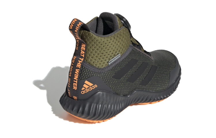 Детские кроссовки adidas Fortatrail (черно-зеленый) — фото 5