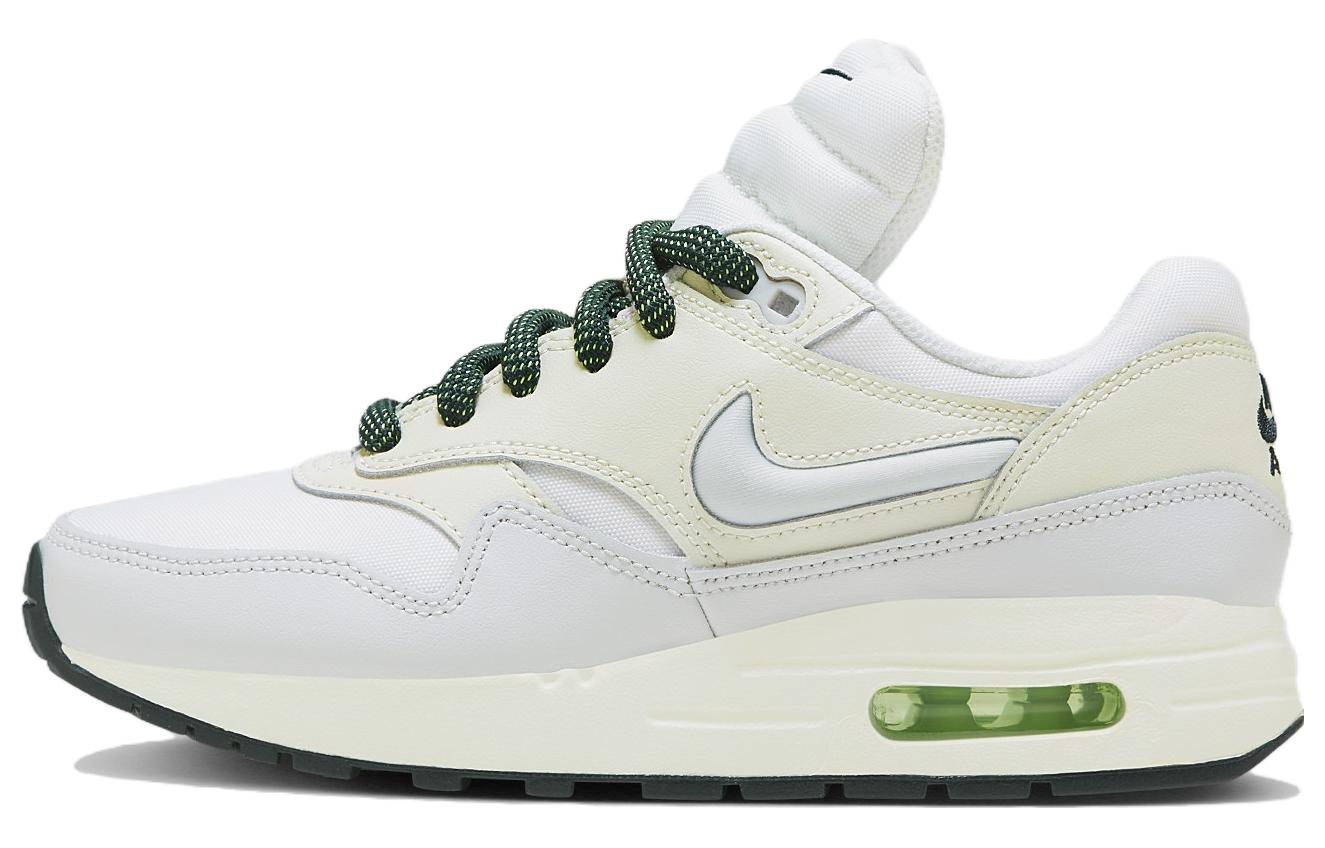 Кроссовки Nike Air Max 1 (бежево-зеленые)