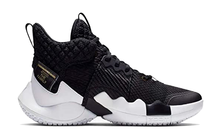 Кроссовки Jordan JordanWhy Not Zer0.2 GS (черно-белые) — фото 2