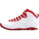 Jordan Air Jordan 10 High top Basketball Shoes White Unisex