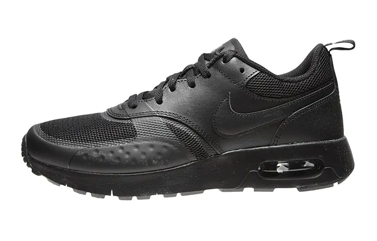 Nike Air Max Vision Cushioning Abrasion Resistant Low top Casual Shoes Black Unisex