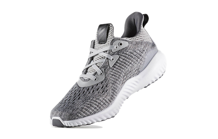 Детские кроссовки adidas AlphaBounce Em J (серые) — Серый — фото 3