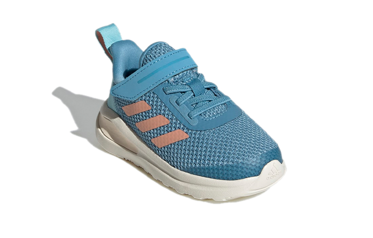 Детские кроссовки adidas Fortarun El I (сине-оранжево-белые) — Синий / оранжевый / белый — фото 3