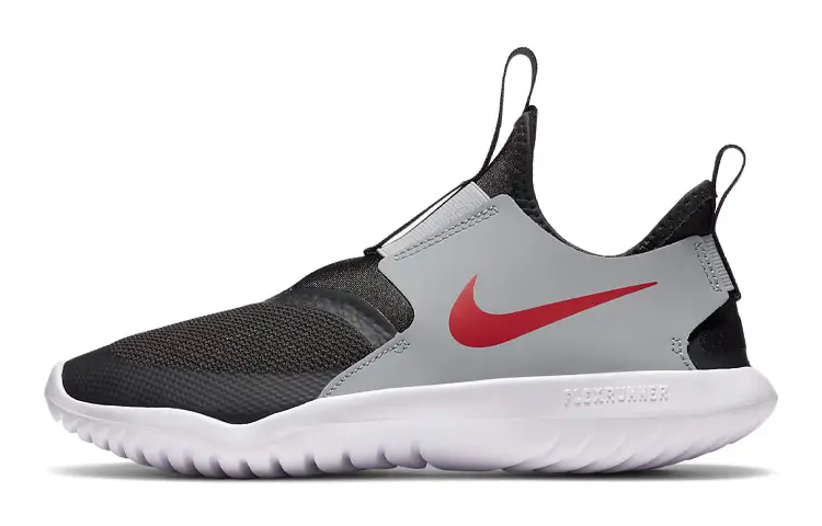Nike Flex Runner GS 'Dark Smoke Grey University Red'