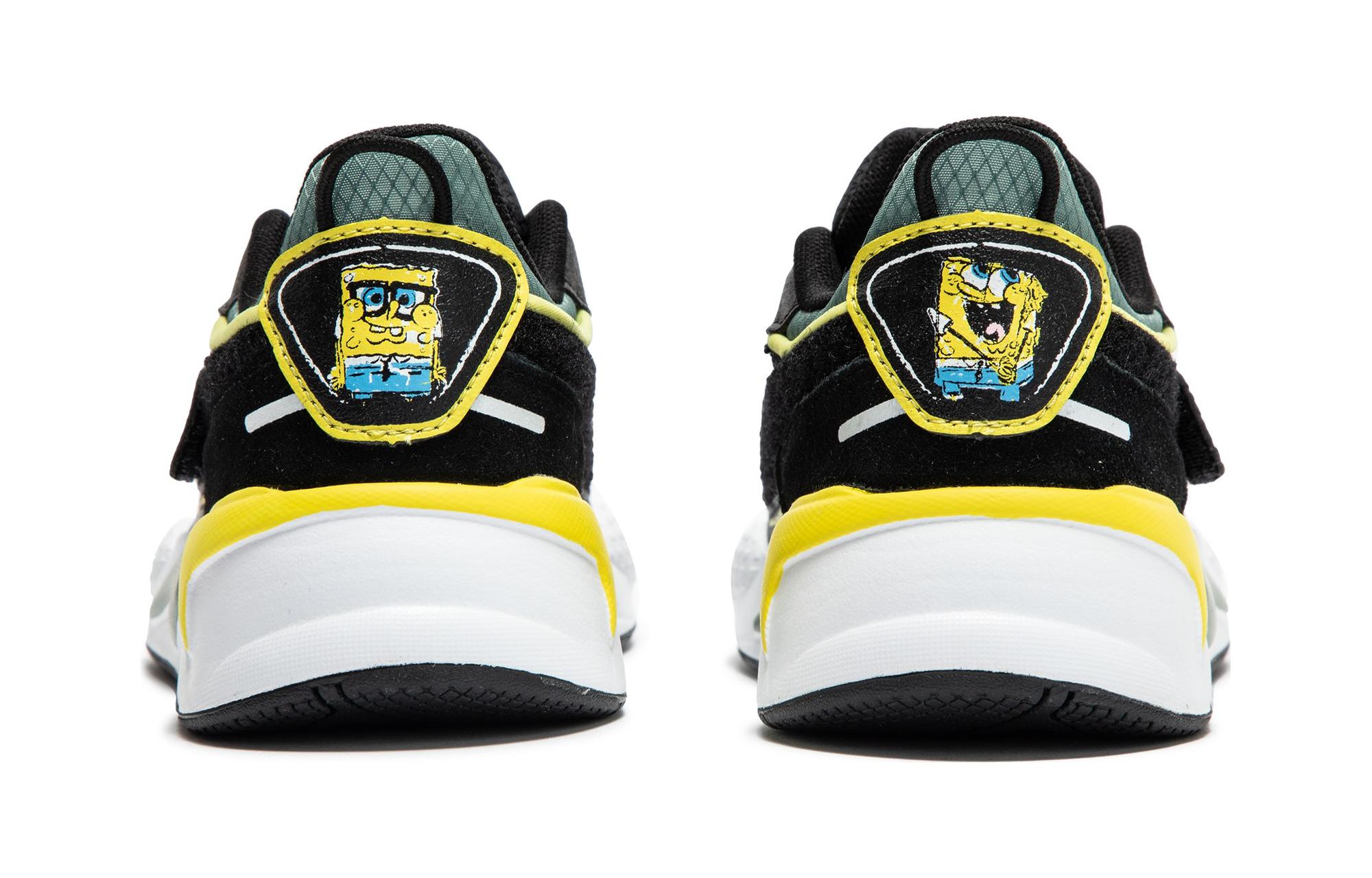 Детские кеды PUMA x SPONGEBOB (черные) — фото 3