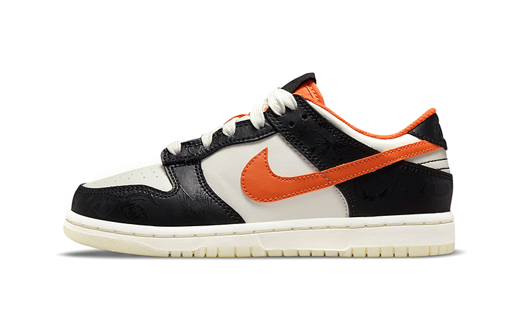 Кроссовки Nike Dunk "Halloween" (черно-оранжевые)
