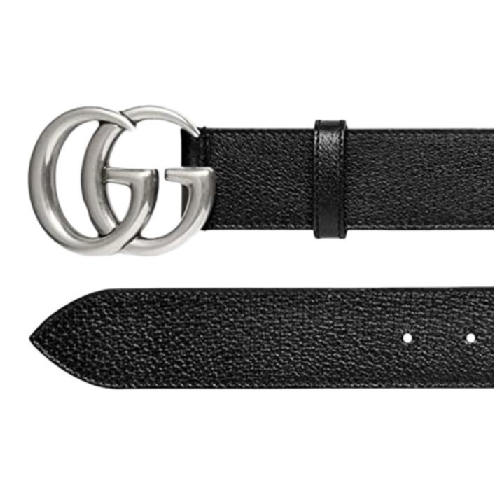 Мужской ремень Gucci (черный) — фото 2