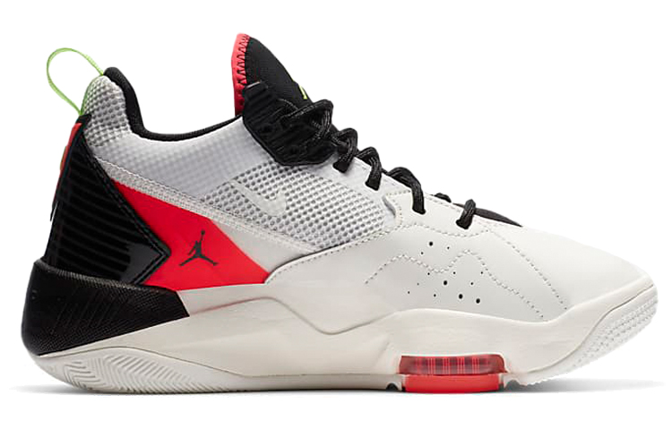 Кроссовки Jordan JordanZoom 92 GS (черно-красно-белые) — Чёрный / красный / белый — фото 5