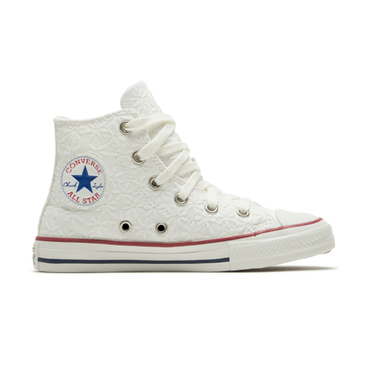 Детские кеды Converse Chuck Taylor All Star (белые) — фото 3