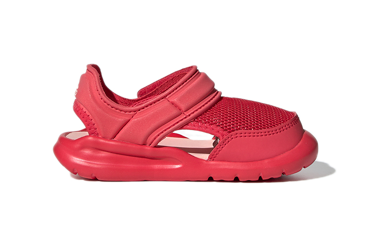 Кеды adidas Fortaswim I (красные) — фото 3
