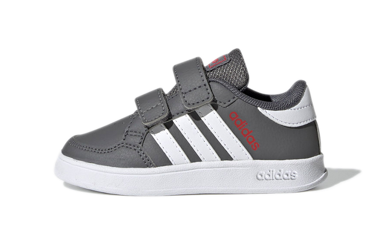 Детские кеды adidas Breaknet (серо-белые)