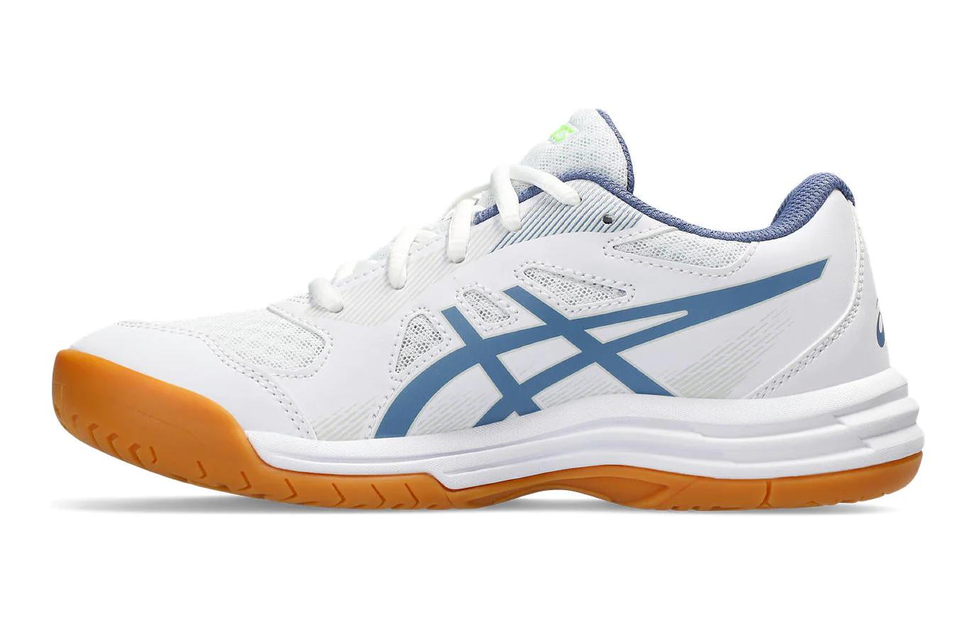 Детские кроссовки ASICS Gel-Upcourt 5 (бело-синие)