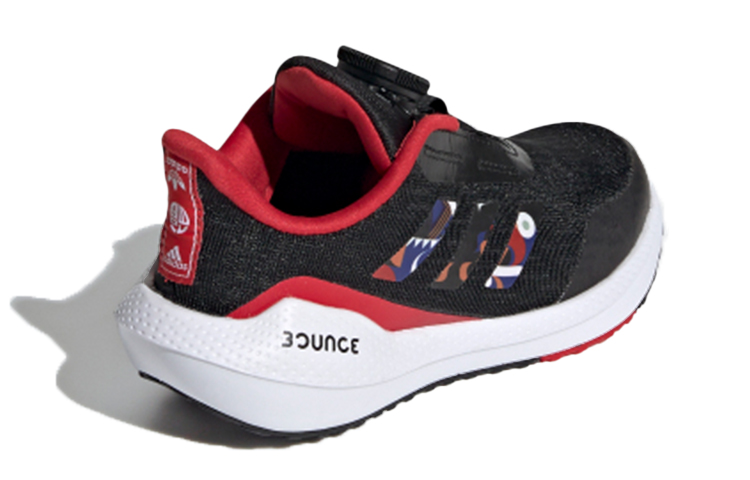 Детские кроссовки adidas EQ21 Run Boa Cny K (черно-красно-синий) — фото 5