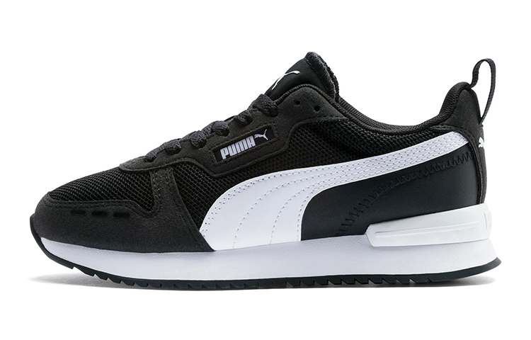 Детские кроссовки PUMA R78 (черно-белые)