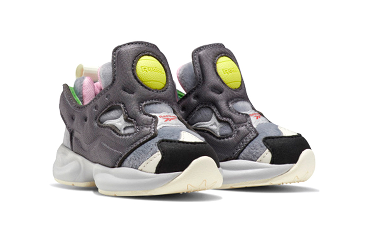 Обувь для малышей Reebok Versa Pump Fury (серая) — Серый — фото 3