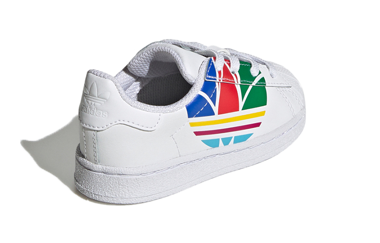 Кеды adidas originals Superstar Pure EI TD (бело-красно-зеленые) — фото 6