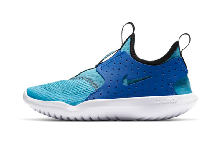 Детские кроссовки Nike Flex Runner Breathe (бело-синие)
