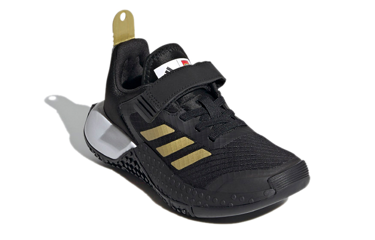 Детские кроссовки adidas x LEGO (черные) — фото 4
