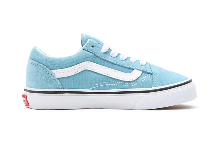 Кеды Vans Old Skool (небесно-голубые) — фото 2