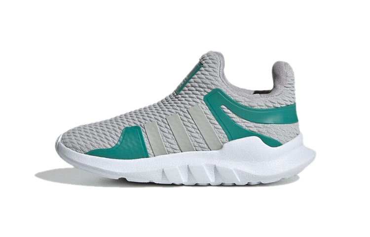 Детские кроссовки adidas originals EQT ADV 360 I (серо-зеленые) — фото 1