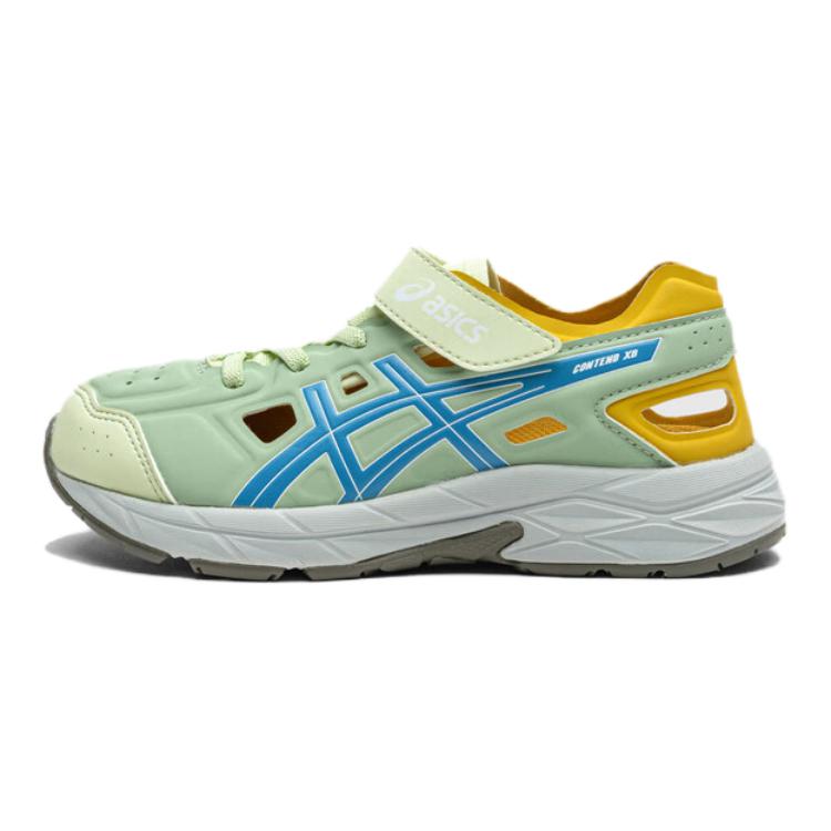 Сандалии ASICS RUNNING KIDS CONTEND CONTEND XBN PS (зелено-желтые)